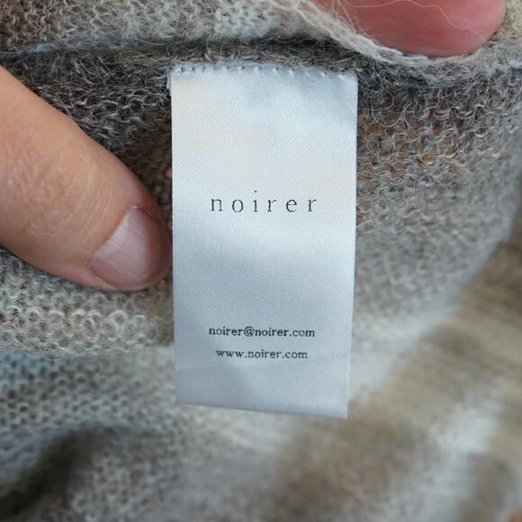 Noirer Lightweight Sheer Wool Blend Sweater Size S/M - Picture 8 of 9